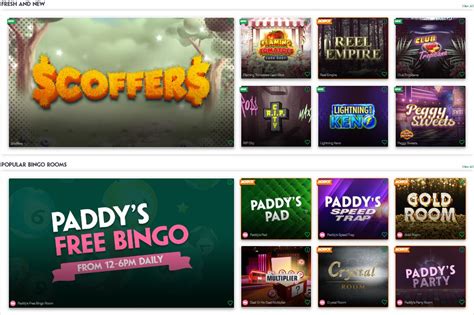 Paddy Power Bingo Games .